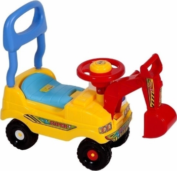 Slika Bertonne guralica bager - Žuta