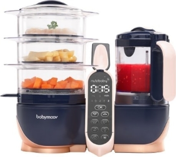 Prikažite detalje za Kuhalo/mikser Nutribaby + XL  -  Babymoov Slika Kuhalo/mikser Nutribaby + XL  -  Babymoov