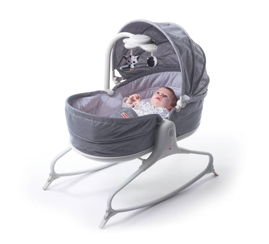 Slika Tiny Love Njihaljka Cozy 3u1 Tiny Rocker - Grey