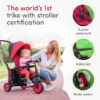 Slika Smart Trike Tricikl Folding Str 3 Plus - Red