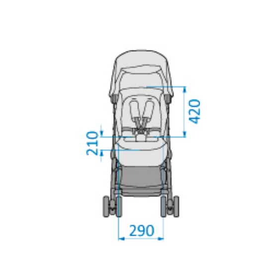 Slika Maxi-Cosi kišobran kolica Lara2 - Essential Graphite