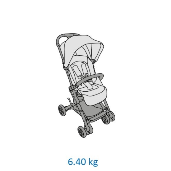 Slika Maxi-Cosi kišobran kolica Lara2 - Essential Graphite