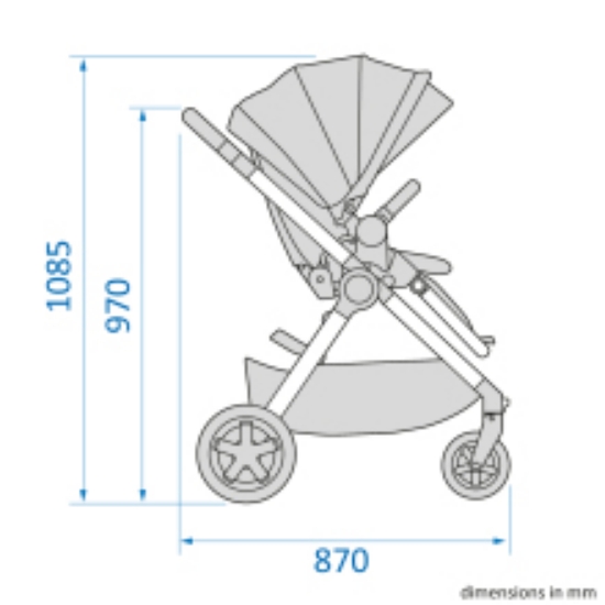 Slika Maxi-Cosi kolica Adorra2 - Essential Graphite