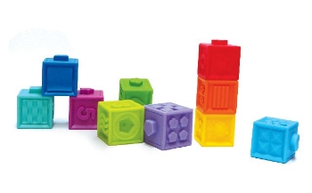 Slika Edushape kocke Textured Pop Blocks