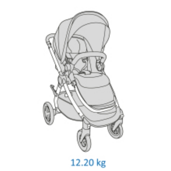 Slika Maxi-Cosi kolica Adorra2 - Essential Grey