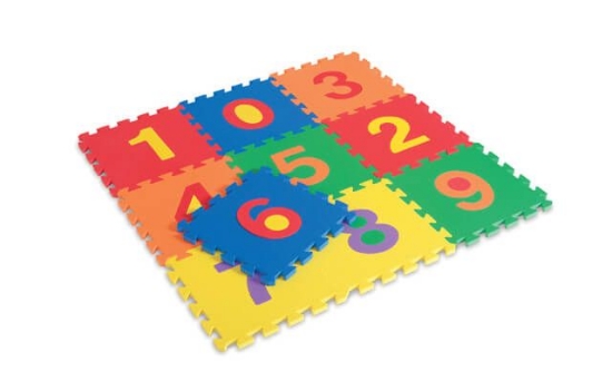 Slika Edushape puzzle Edutile - Numbers 