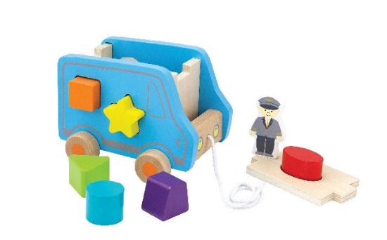 Slika Edushape igračka pull along - Sort a Truck