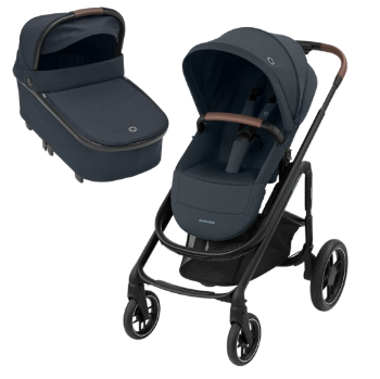 Slika Kolica 2u1 Plaza Plus + košara - Essential Graphite Maxi-Cosi 