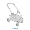 Slika Maxi-Cosi kolica Adorra2 Luxe - Grey Twillic