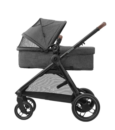 Slika Maxi-Cosi kolica  3u1 Zelia S Trio + košara + autosjedalica - Dark Grey