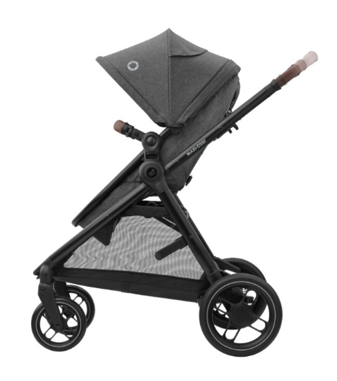 Slika Maxi-Cosi kolica  3u1 Zelia S Trio + košara + autosjedalica - Dark Grey