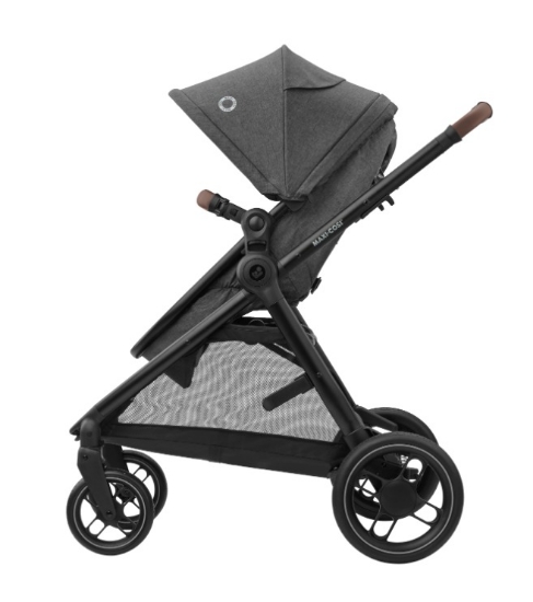 Slika Maxi-Cosi kolica  3u1 Zelia S Trio + košara + autosjedalica - Dark Grey