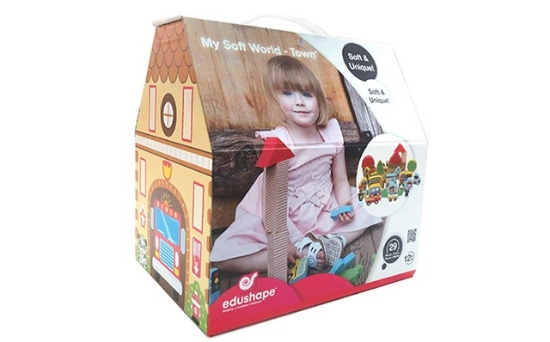 Slika Edushape edukativne kocke My Soft World - Town Playbox