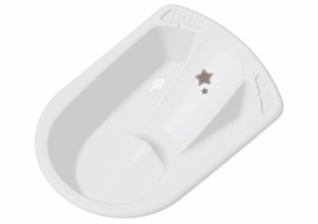 Slika Keeeper anatomska kadica Julia 80 cm, Stars Nordic White