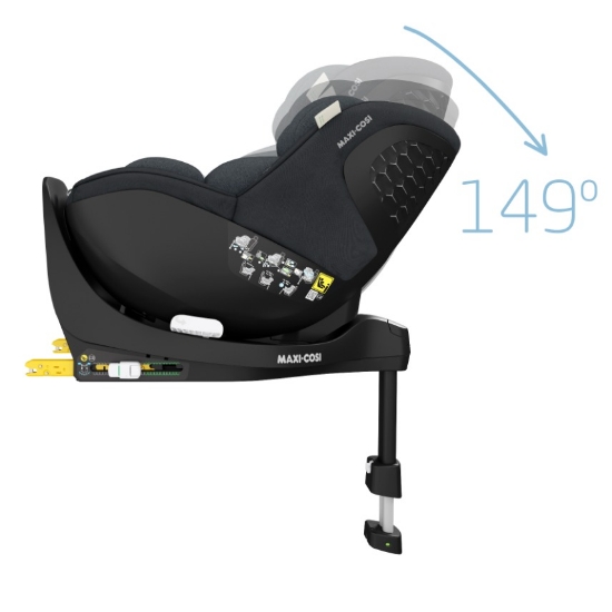 Slika Autosjedalica Mica Pro Eco i-Size, Grupa 0+, 1 (0-18 kg) - Authentic Graphite Maxi-Cosi
