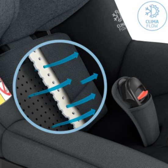 Slika Autosjedalica Mica Pro Eco i-Size, Grupa 0+, 1 (0-18 kg) - Authentic Graphite Maxi-Cosi