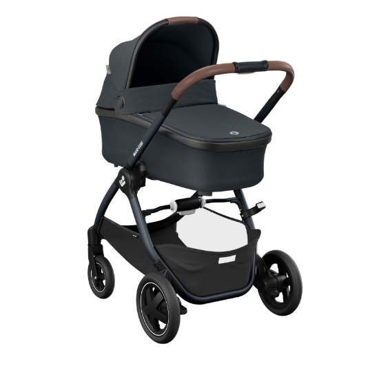 Slika Maxi-Cosi kolica Trio 3u1 Adorra2 + košara Oria + autosjedalica Cabriofix i-Size - Essential Graphite