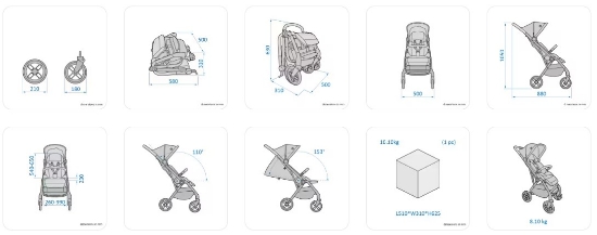 Slika Maxi-Cosi kišobran kolica Soho - Essential Graphite