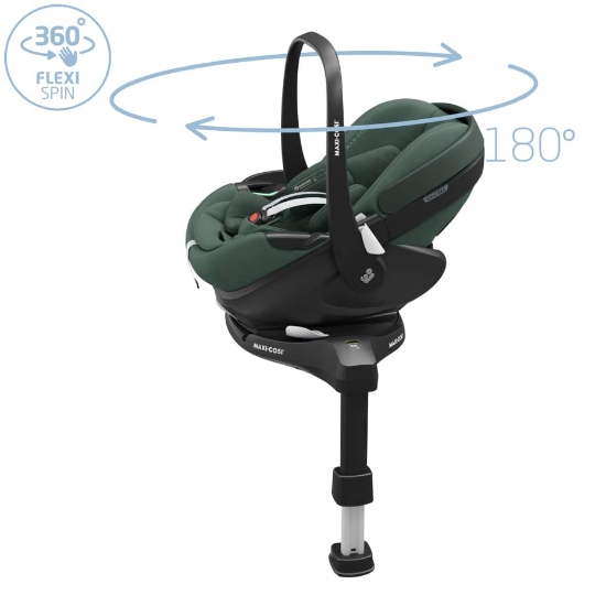 Slika Maxi-Cosi Autosjedalica Pebble 360 Pro, Grupa 0+ (0-13 kg) - Zelena