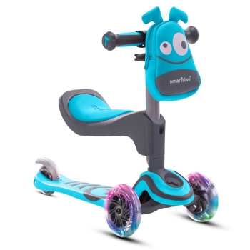 Slika Smart Trike T1 New 2023 romobil, Blue