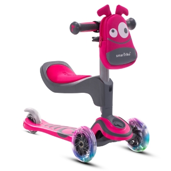 Slika Smart Trike T1 New 2023 romobil, Pink