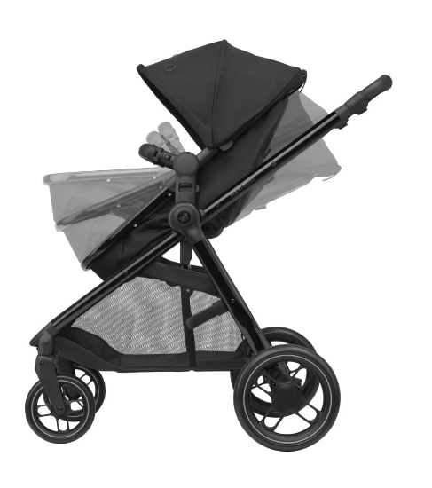 Slika Maxi-Cosi kolica 2u1 Zelia3 Luxe + košara - Twillic Black