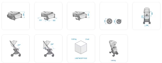 Slika Maxi-Cosi kišobran kolica Lara2 - Select Grey