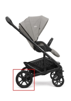 Slika Kotač - Stražnji za Chrome - 1 komad Joie 