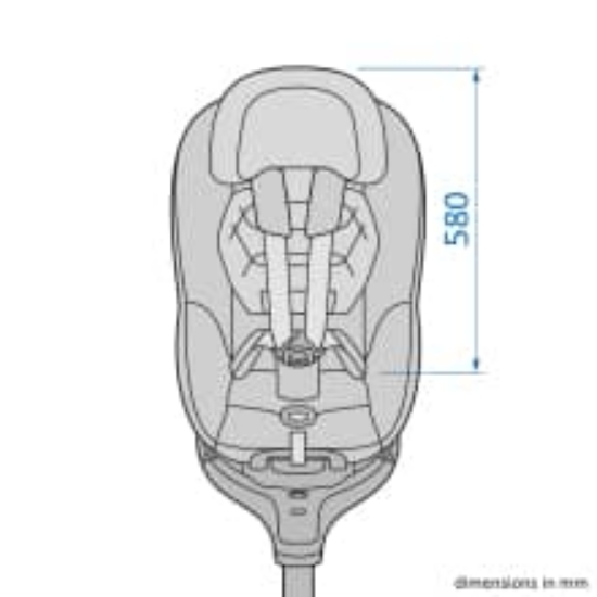 Slika Maxi-Cosi autosjedalica Mica 360 Pro i-Size, Grupa 0+, 1 (0-18 kg) - Authentic Graphite