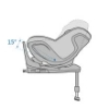 Slika Maxi-Cosi autosjedalica Mica 360 Pro i-Size, Grupa 0+, 1 (0-18 kg) - Authentic Grey