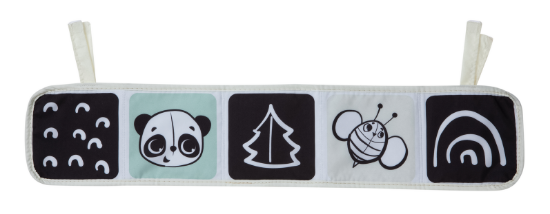 Slika Edukativni madrac Luxe Black & White - Tiny Love