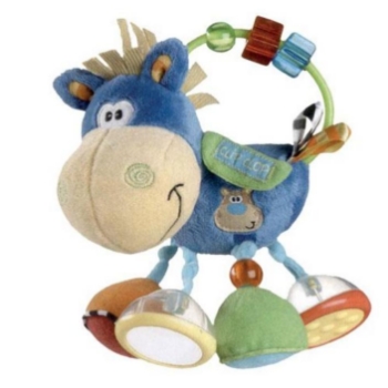 Prikažite detalje za Zvečka plišana Clip Clop - PLAYGRO   Slika Zvečka plišana Clip Clop - PLAYGRO