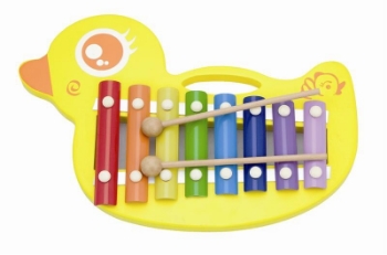 Slika Igračka ksilofon u obliku patke 59769 - VIGA 