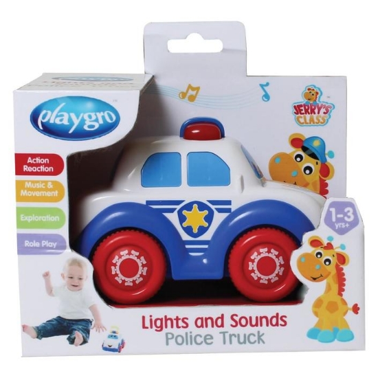 Slika Policijski auto sa zvukom i svjetlom - PLAYGRO  