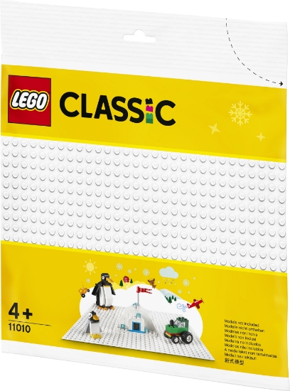 Slika LEGO® CLASSIC 11010 Bijela podloga