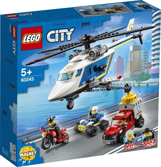 Slika LEGO® CITY 60243 Policijska potjera u helikopteru