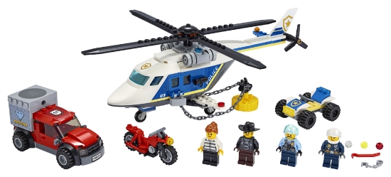 Slika LEGO® CITY 60243 Policijska potjera u helikopteru