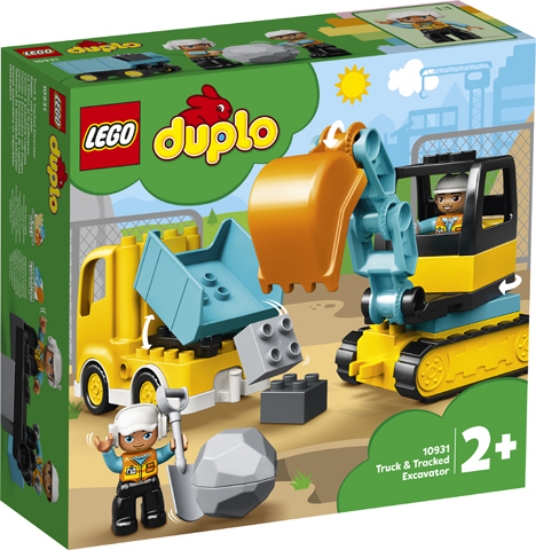 Slika LEGO® DUPLO® 10931 Kamion i bager gusjeničar