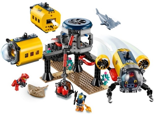 Slika LEGO® CITY 60265 Istraživačka baza u oceanu