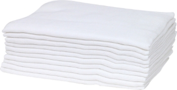 Slika Tetra pelena 10 kom 80x80 100gr/m2 bijela 66122 BUBABA BY FREEON