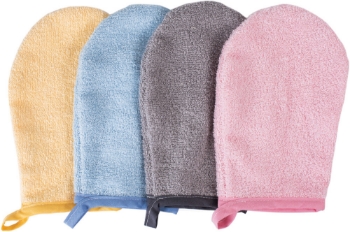 Slika Rukavica za kupanje frotir grey/multicolor BUBABA BY FREEON