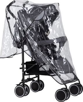Slika Zaštita od kiše za dječja kolica univerzalna transparent - FREEON 