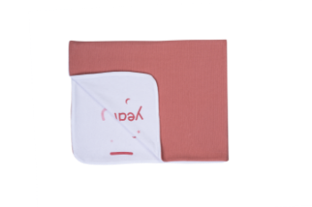 Slika Dekica Moja prva godina, bijelo - roza BUBABA BY FREEON