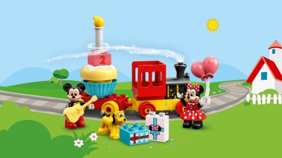 Slika LEGO® DUPLO® 10941 Mickeyjev i Minniein rođendanski vlak