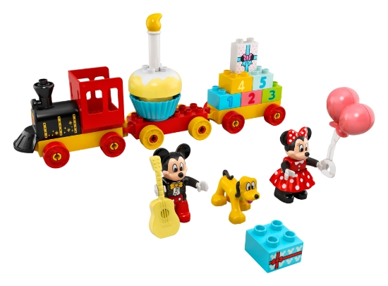 Slika LEGO® DUPLO® 10941 Mickeyjev i Minniein rođendanski vlak