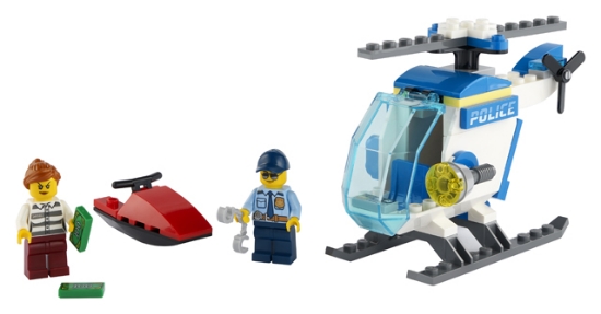 Slika LEGO® CITY 60275 Policijski helikopter