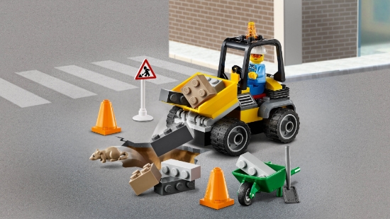 Slika LEGO® CITY 60284 Utovarivač za radove na cesti