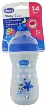 Slika Čašica za djecu shiny cup 12m+ plava CHICCO