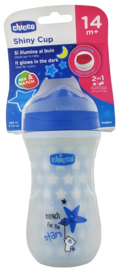 Slika Čašica za djecu shiny cup 12m+ plava CHICCO