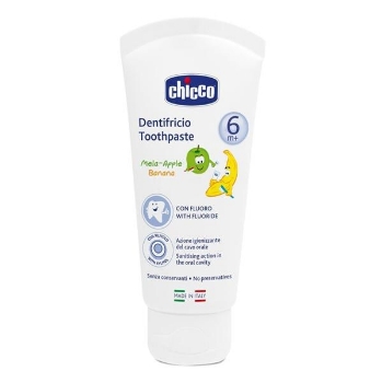 Slika Zubna pasta ili gel jabuka-banana 50 ml CHICCO